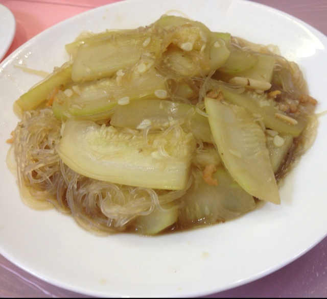节瓜粉丝煮瑤柱虾米