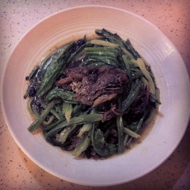 豆豉鲮鱼油麦菜