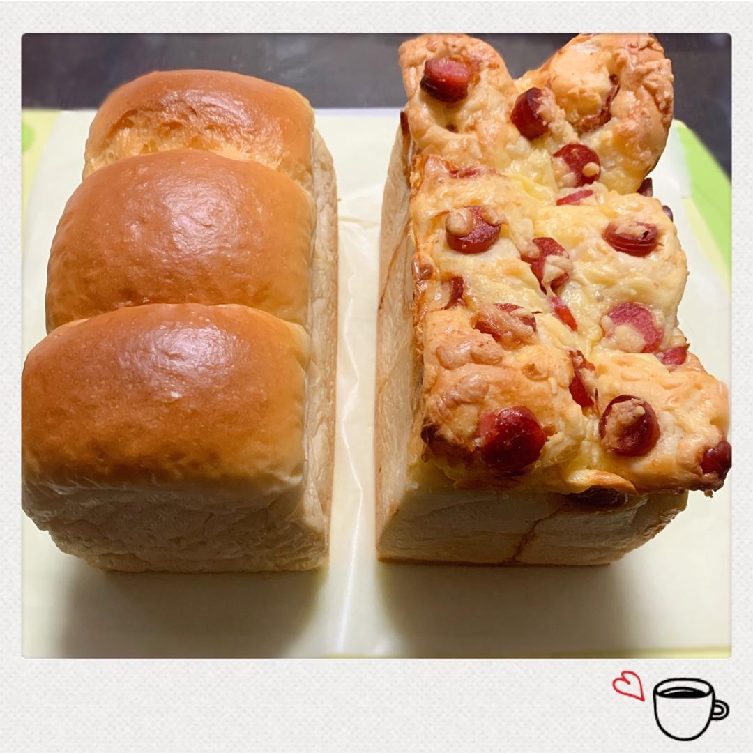 比中种还柔软的香醇面包——酸奶奶酪吐司（二奶吐司）