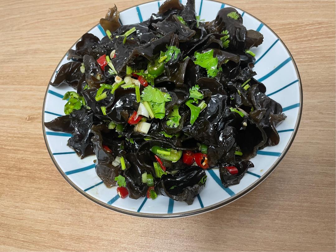 凉拌木耳&万能调料包的做法