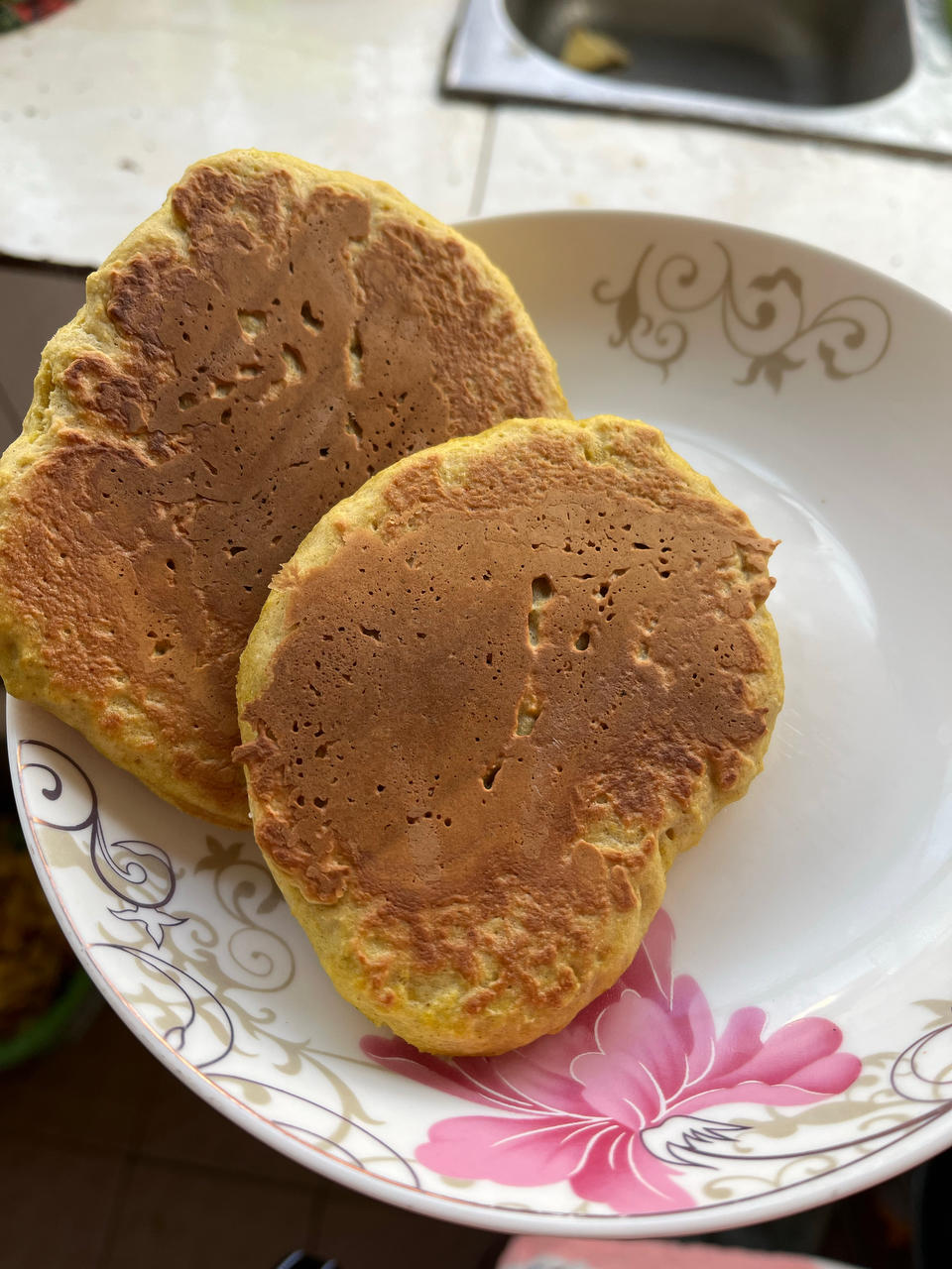 【减脂早餐】无油香蕉松饼（超简单）