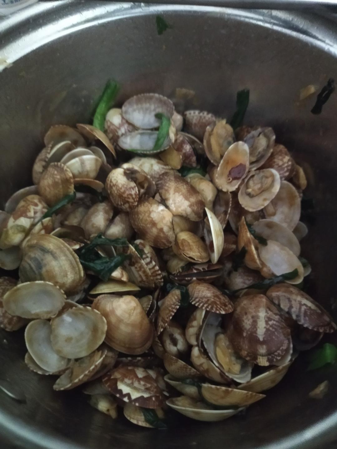 爆炒花甲