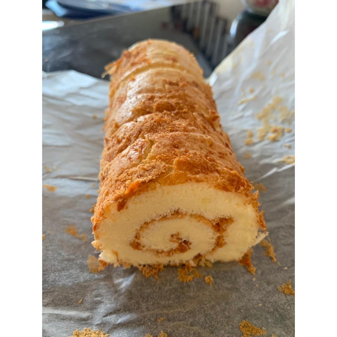 香葱肉松蛋糕卷