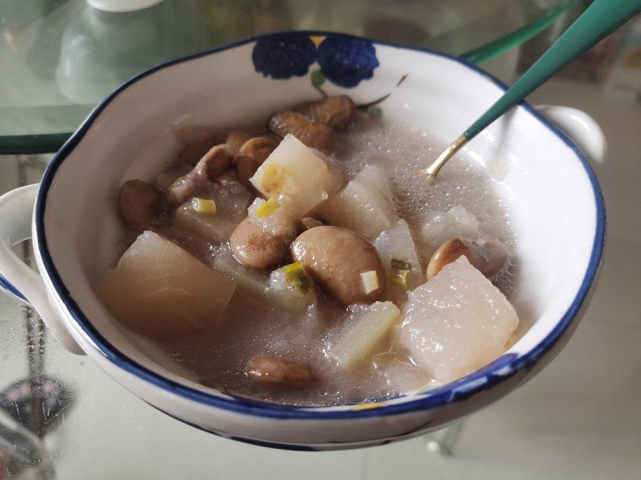 冬瓜花豆汤