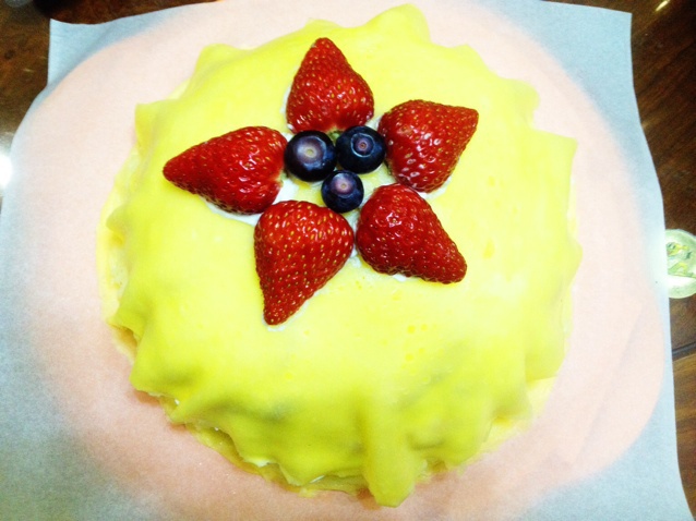 芒果千层蛋糕，100%成功告别煎皮无能