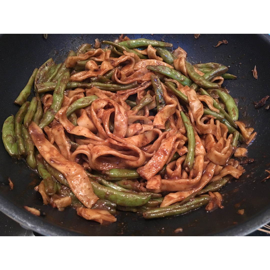 芸豆焖面（附万能的腌肉不老的办法）