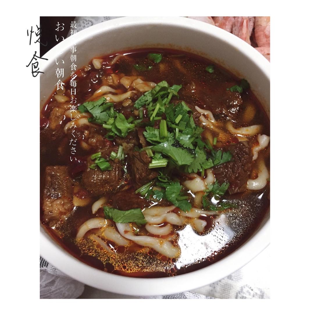 超简单红烧牛肉面