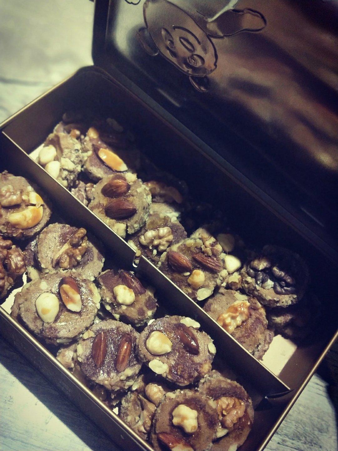 焦糖核桃曲奇饼干