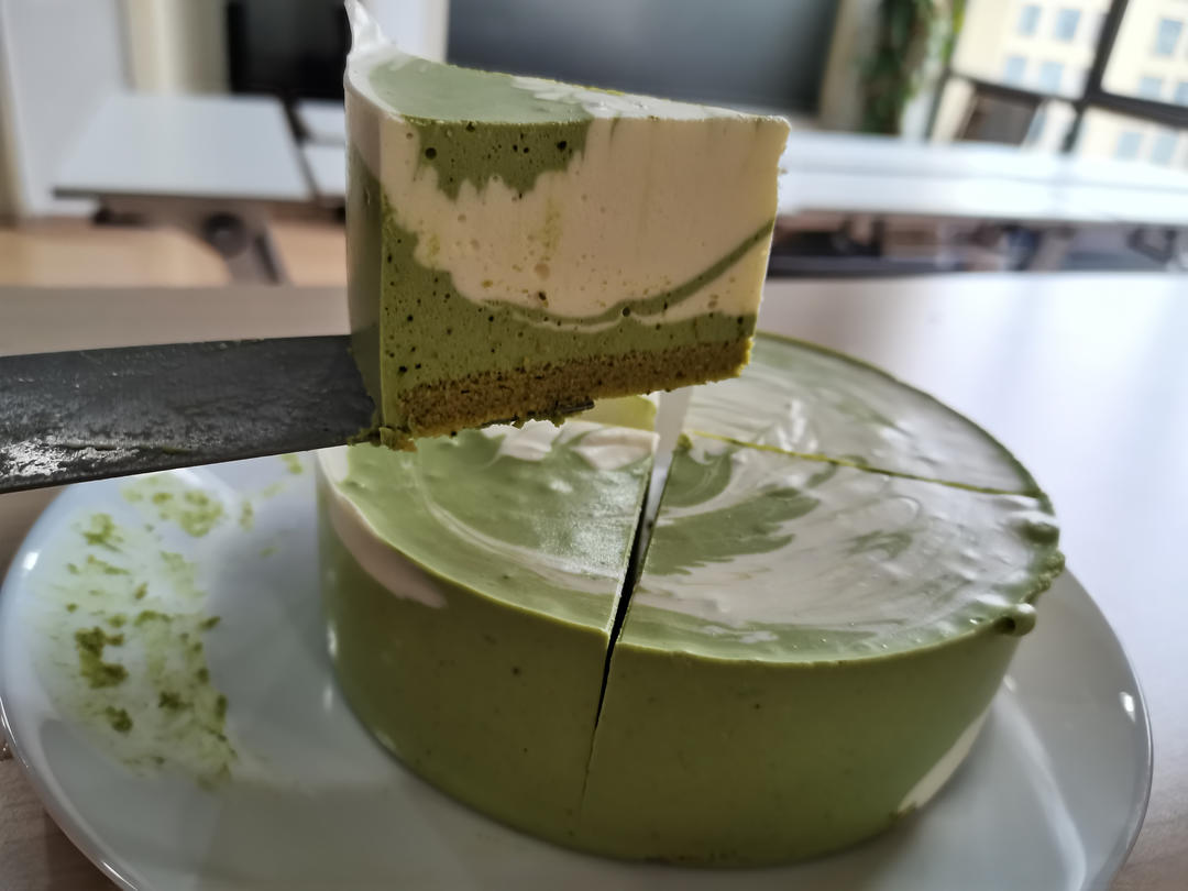 抹茶大理石慕斯
