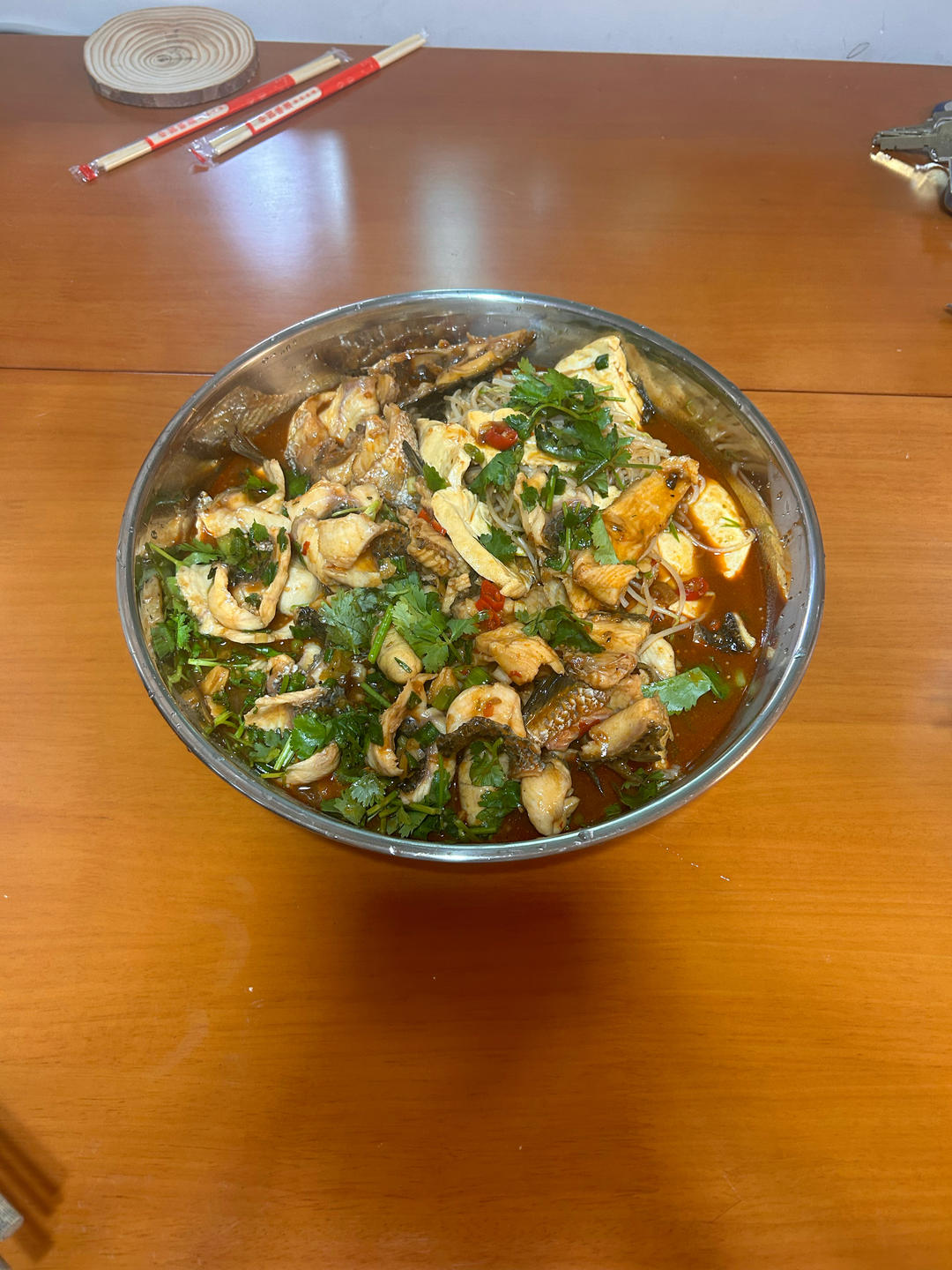 家常麻辣水煮草鱼片