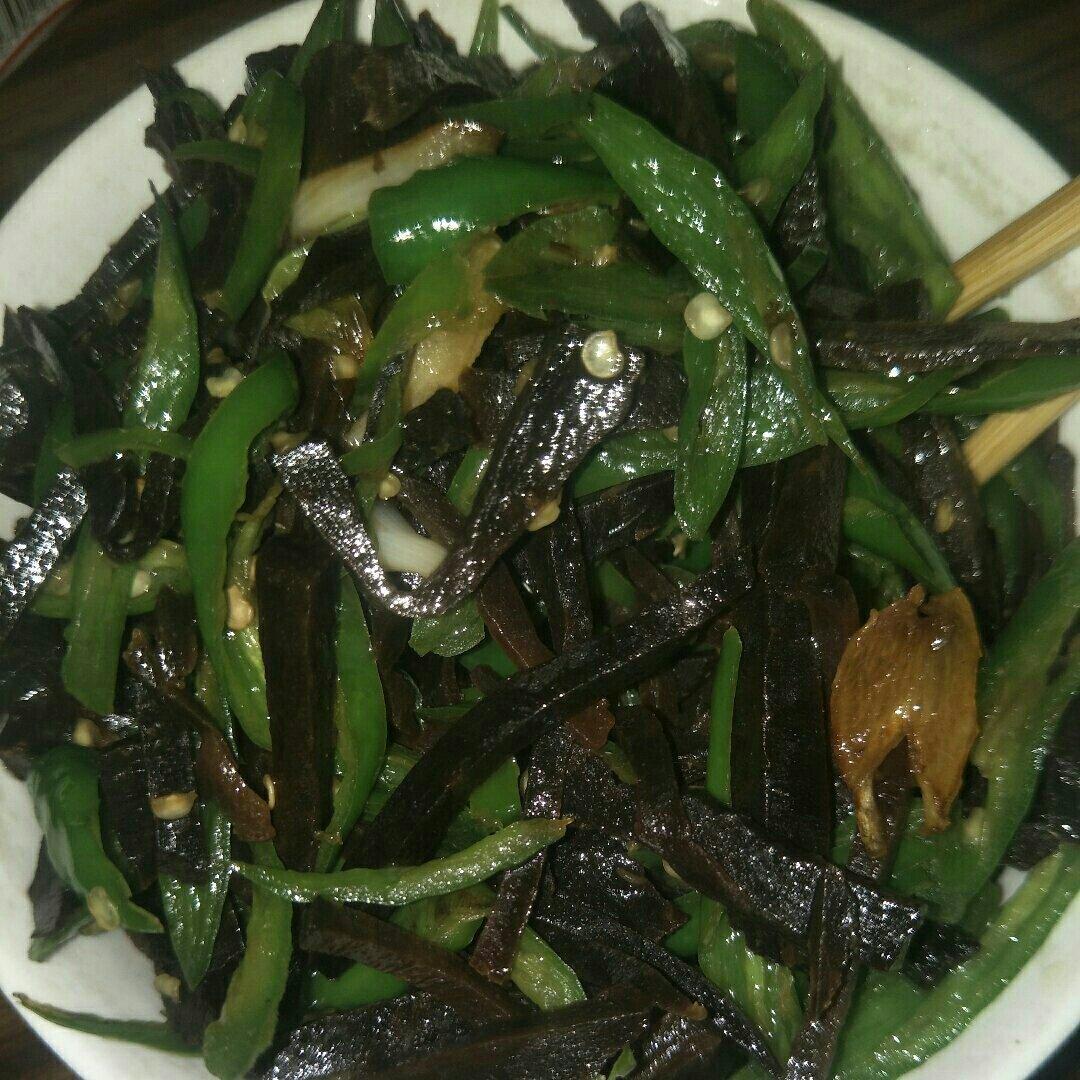 玫瑰大头菜炒辣椒