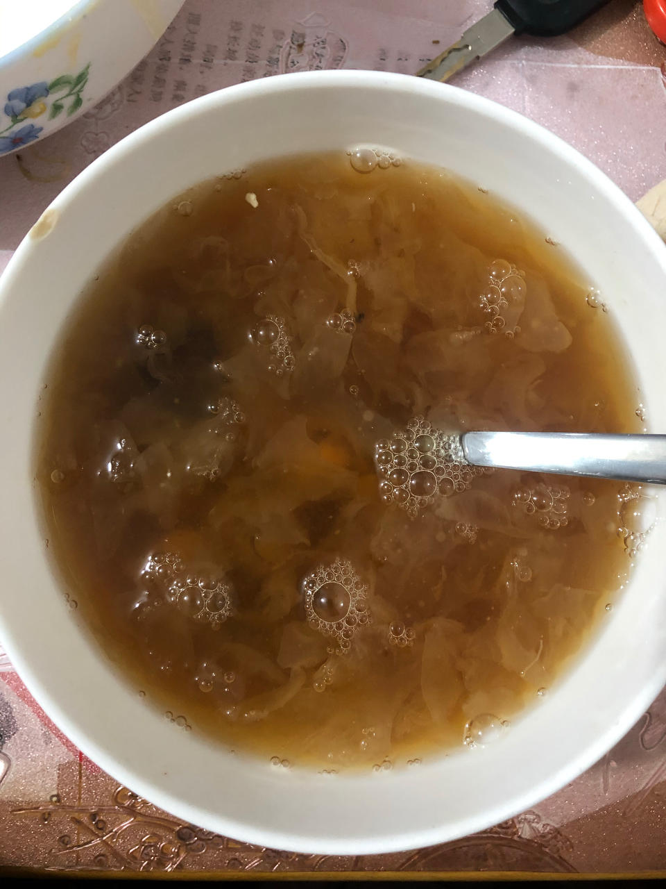 桂圆莲子银耳汤