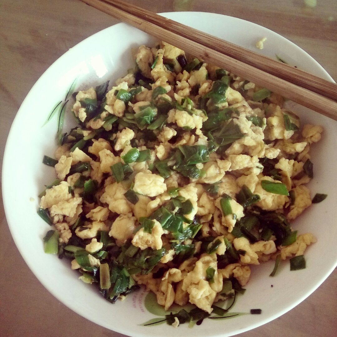 韭菜炒鸡蛋
