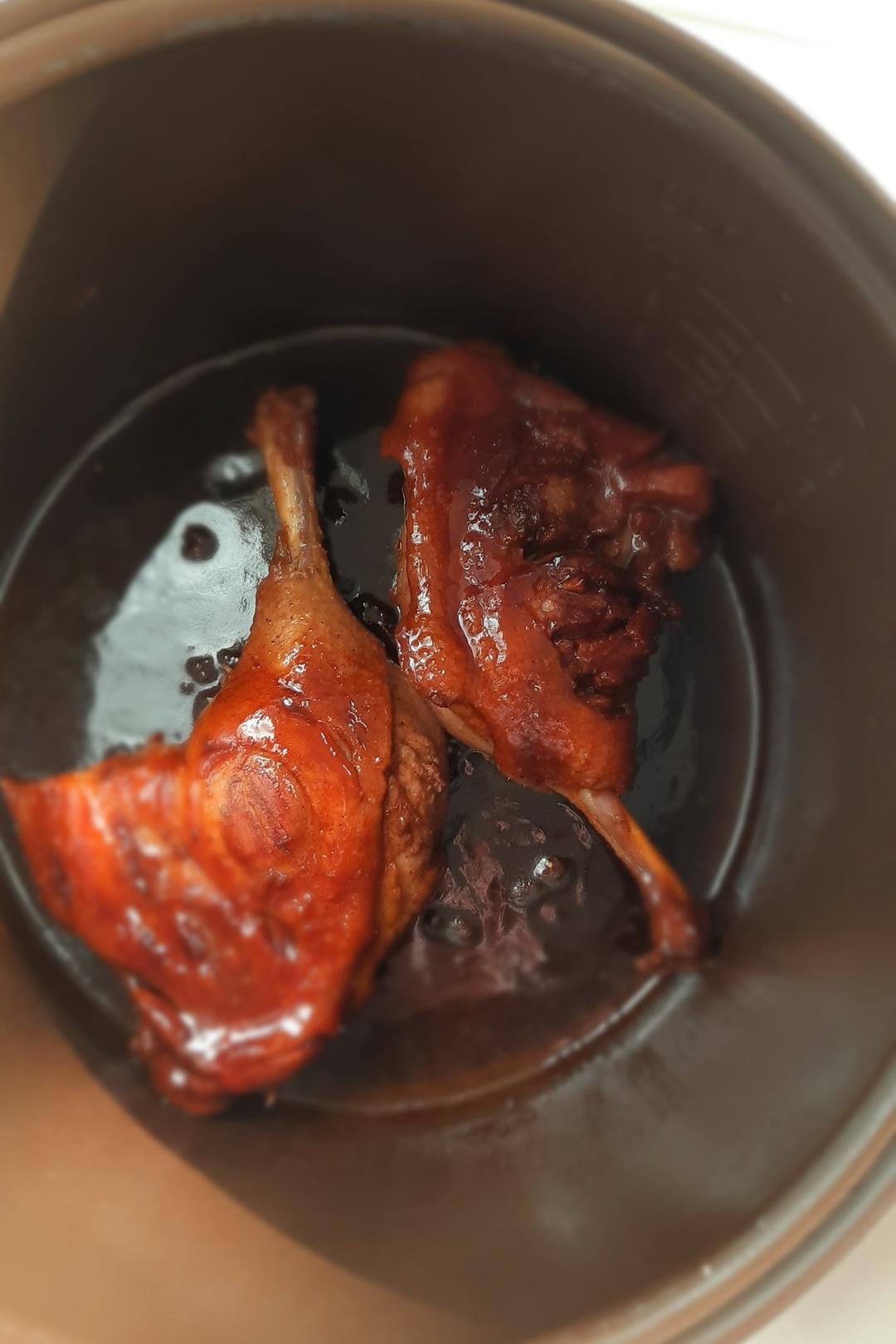 懒人版电饭煲焗叉烧红烧鸭腿🍗🦆😍
