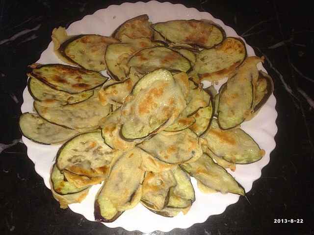 夏日煎茄饼