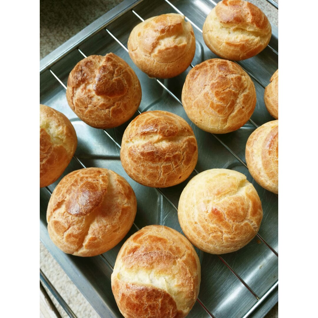 《Tinrry下午茶》教你做香草泡芙