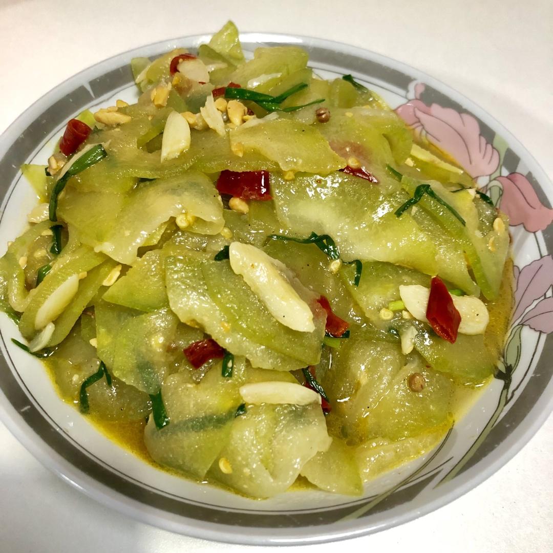 素炒冬瓜