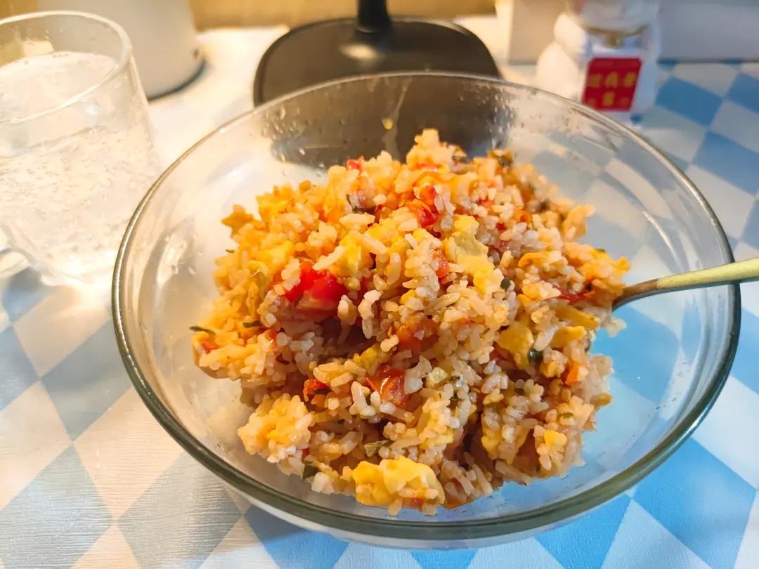 番茄蛋炒饭