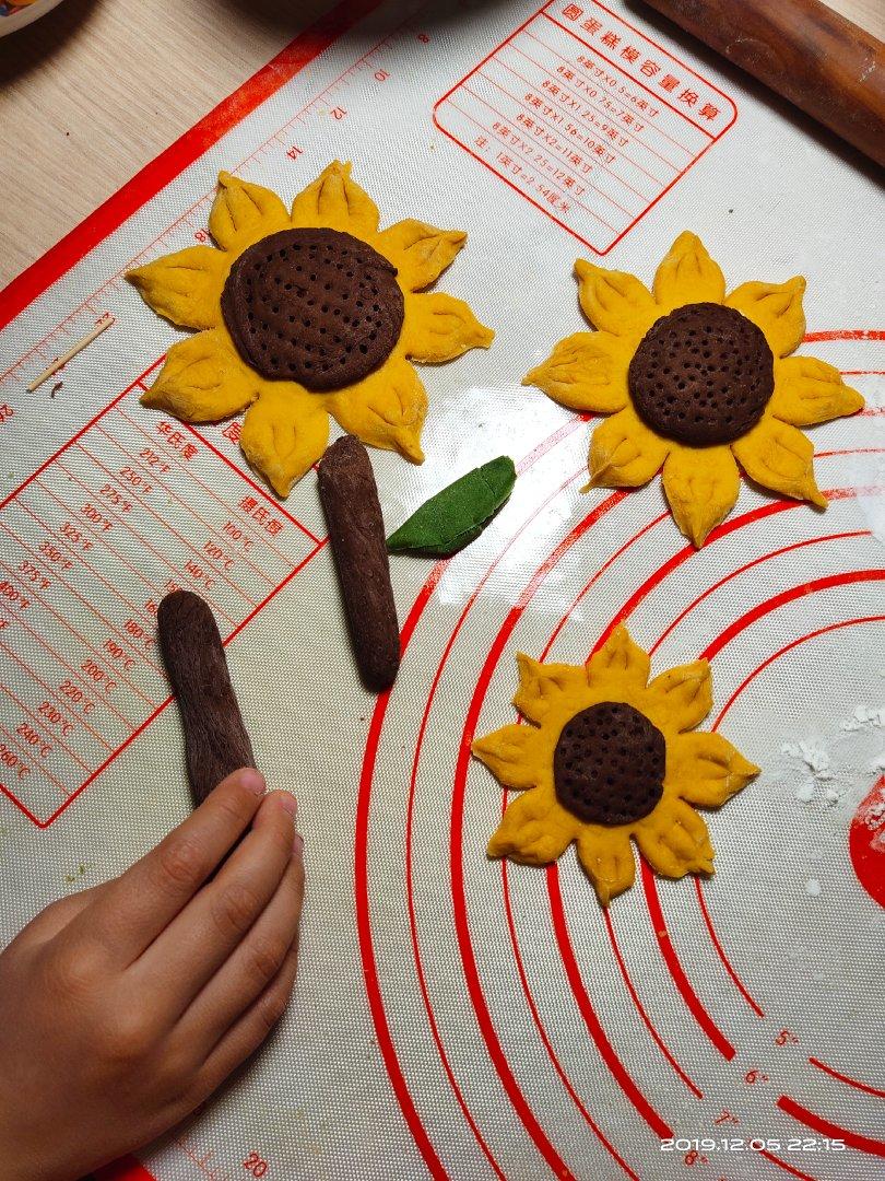 向日葵南瓜馒头