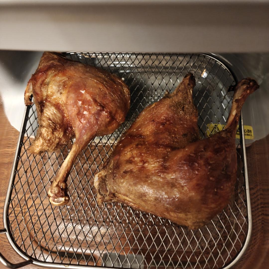 烤鸭腿空气炸锅