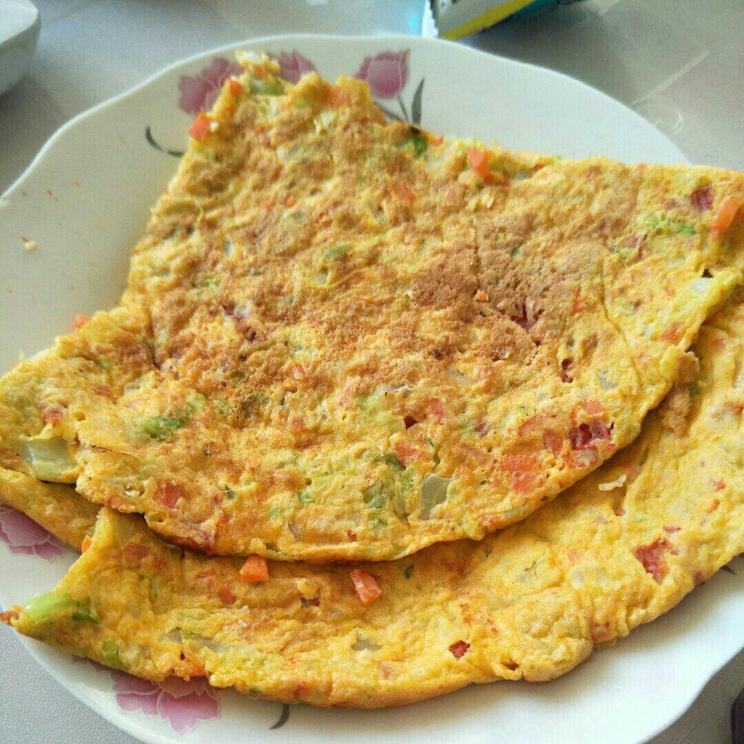 低脂菠菜蛋饼