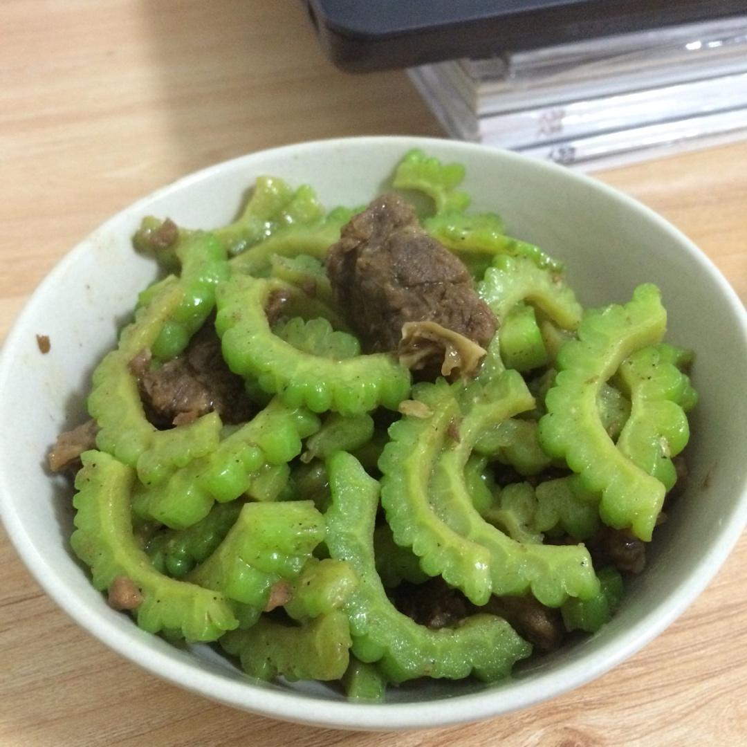 苦瓜炒牛柳