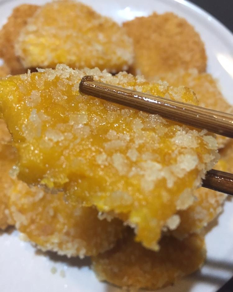 雪花南瓜饼