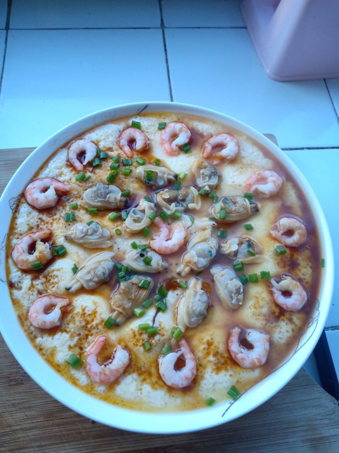 虾仁鸡蛋羹
