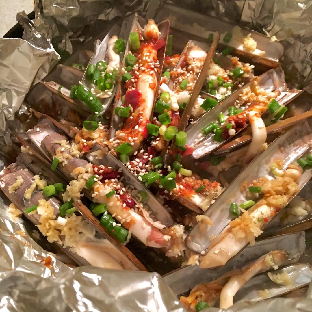 锡纸花甲/锡纸蛏子【曼食慢语】