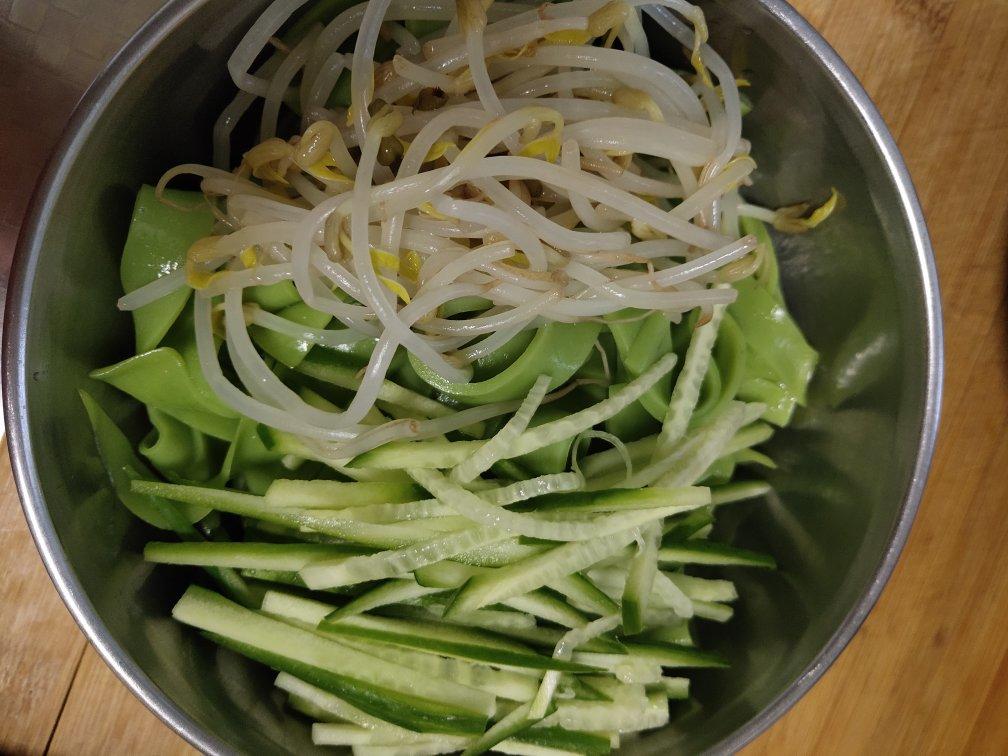 菠菜凉皮（简易版）