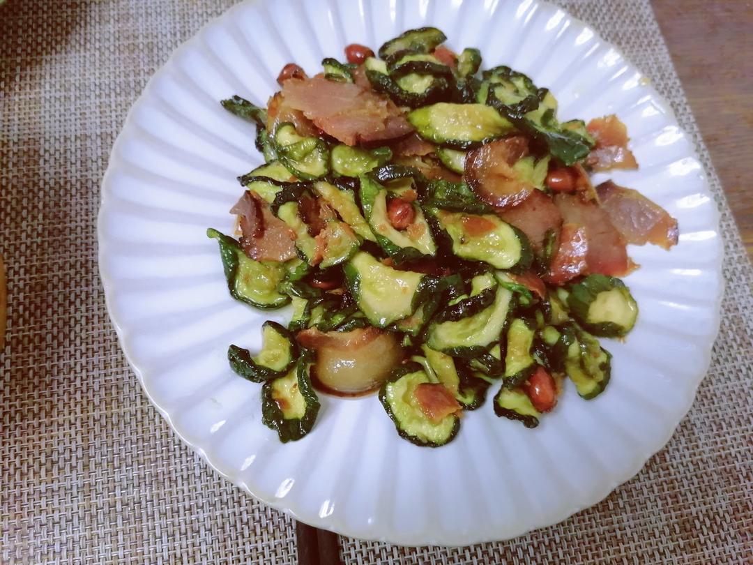 超下饭黄瓜干炒肉