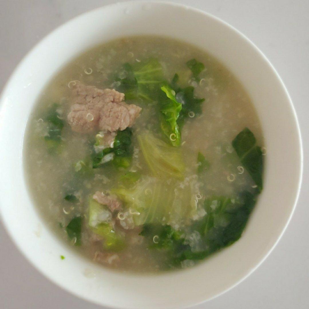 生滚牛肉生菜粥