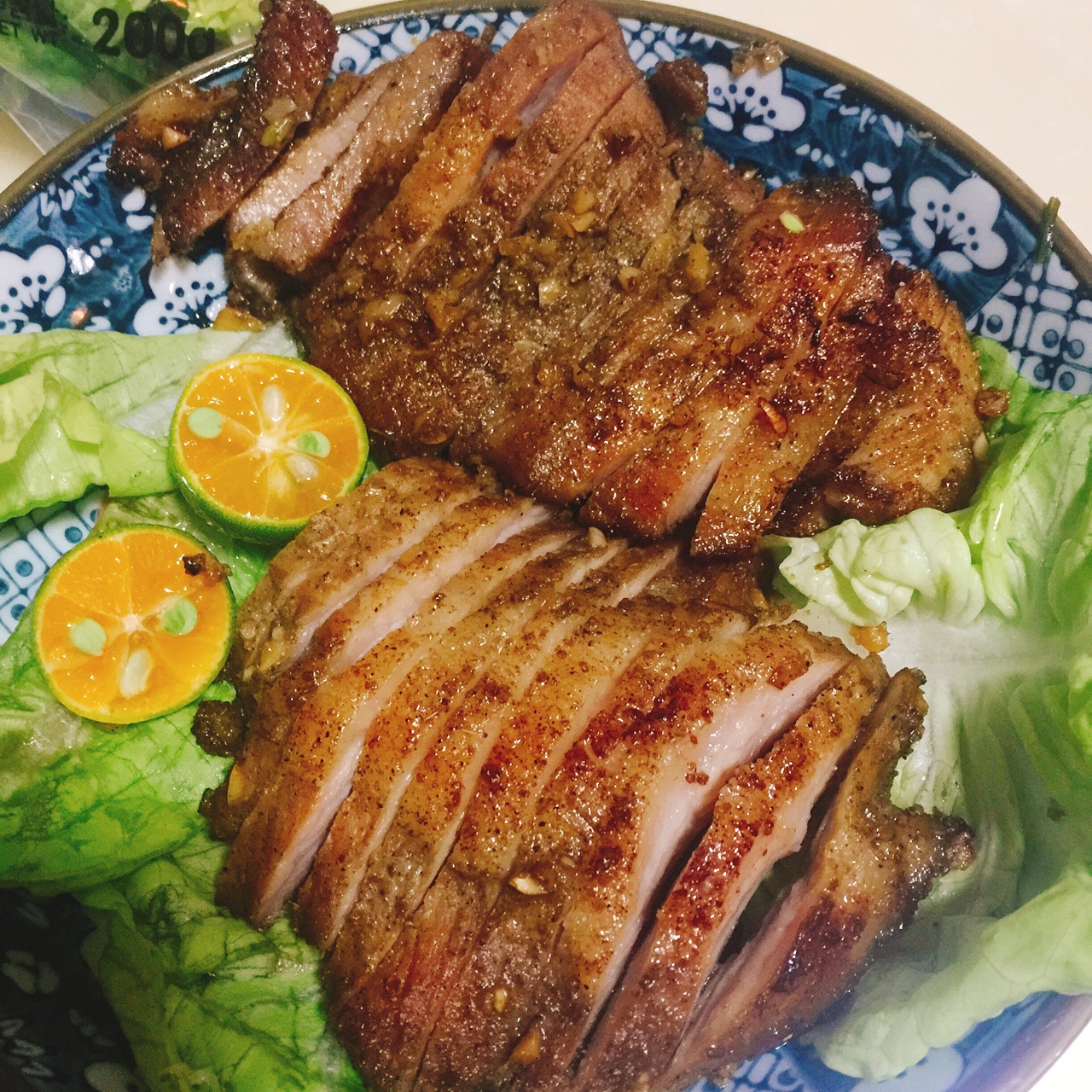 煎/烤猪颈肉