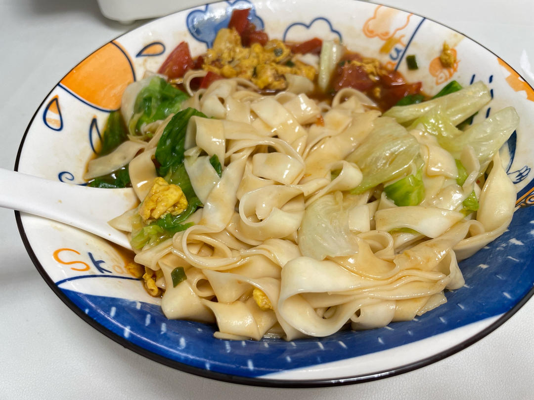 番茄鸡蛋打卤面