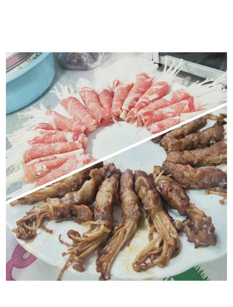 肥牛金针菇卷