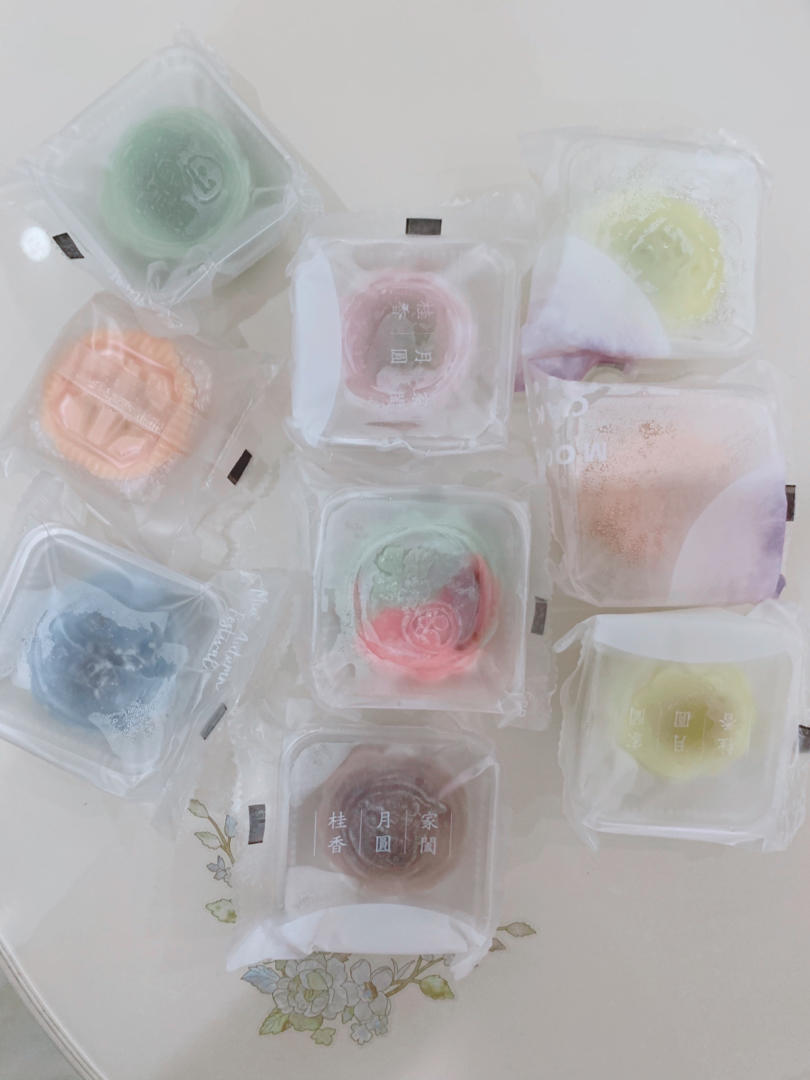 好吃到哭的冰皮月饼（细腻绿豆沙/榴莲）