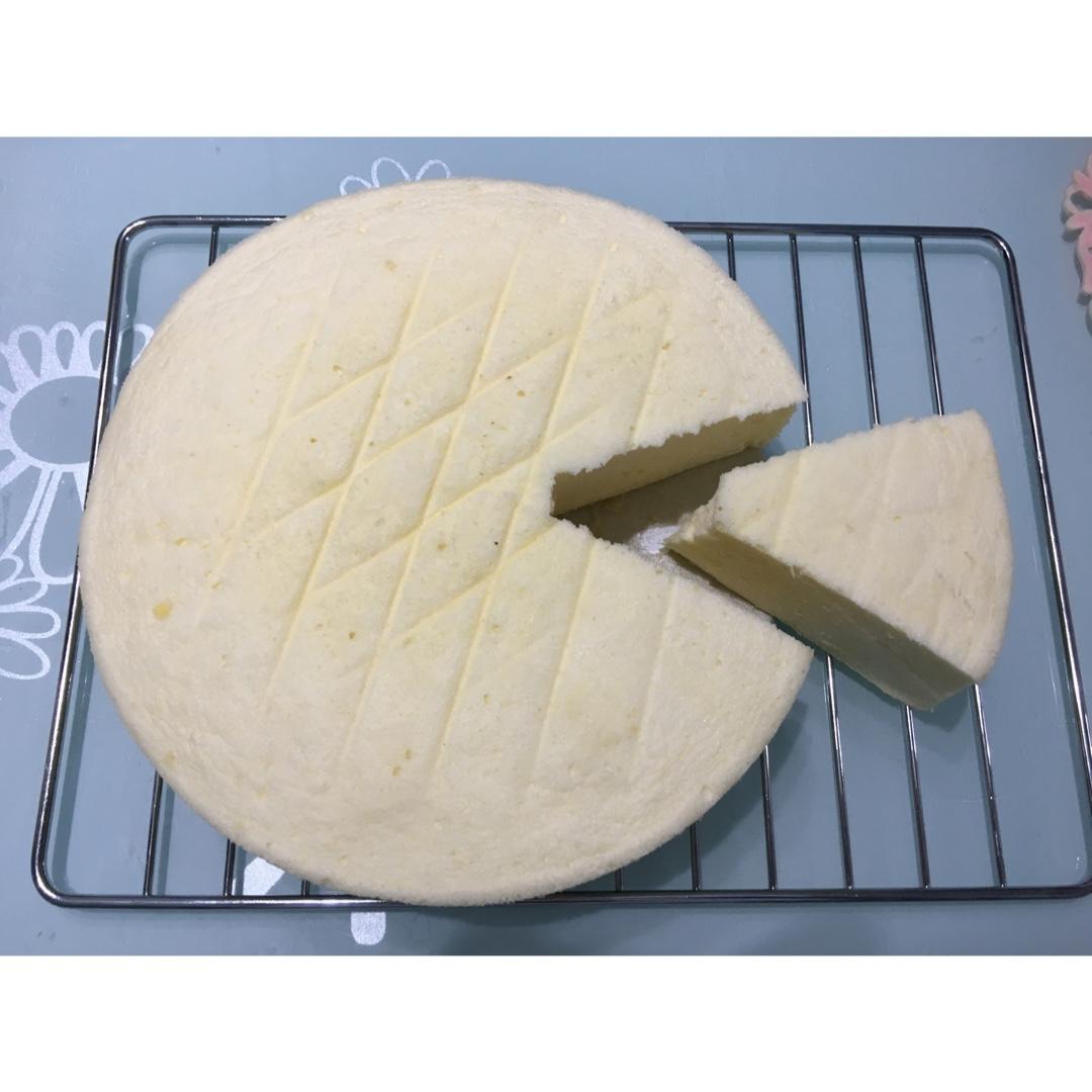 零失败戚风蒸蛋糕（8寸）可做蛋糕胚（另附红丝绒蒸蛋糕做法）
