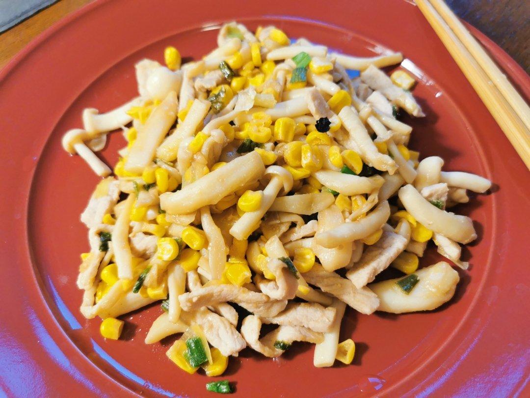 平菇/海鲜菇炒肉