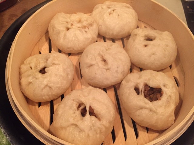 一小时快速吃上热腾包子（包括准备馅的时间）