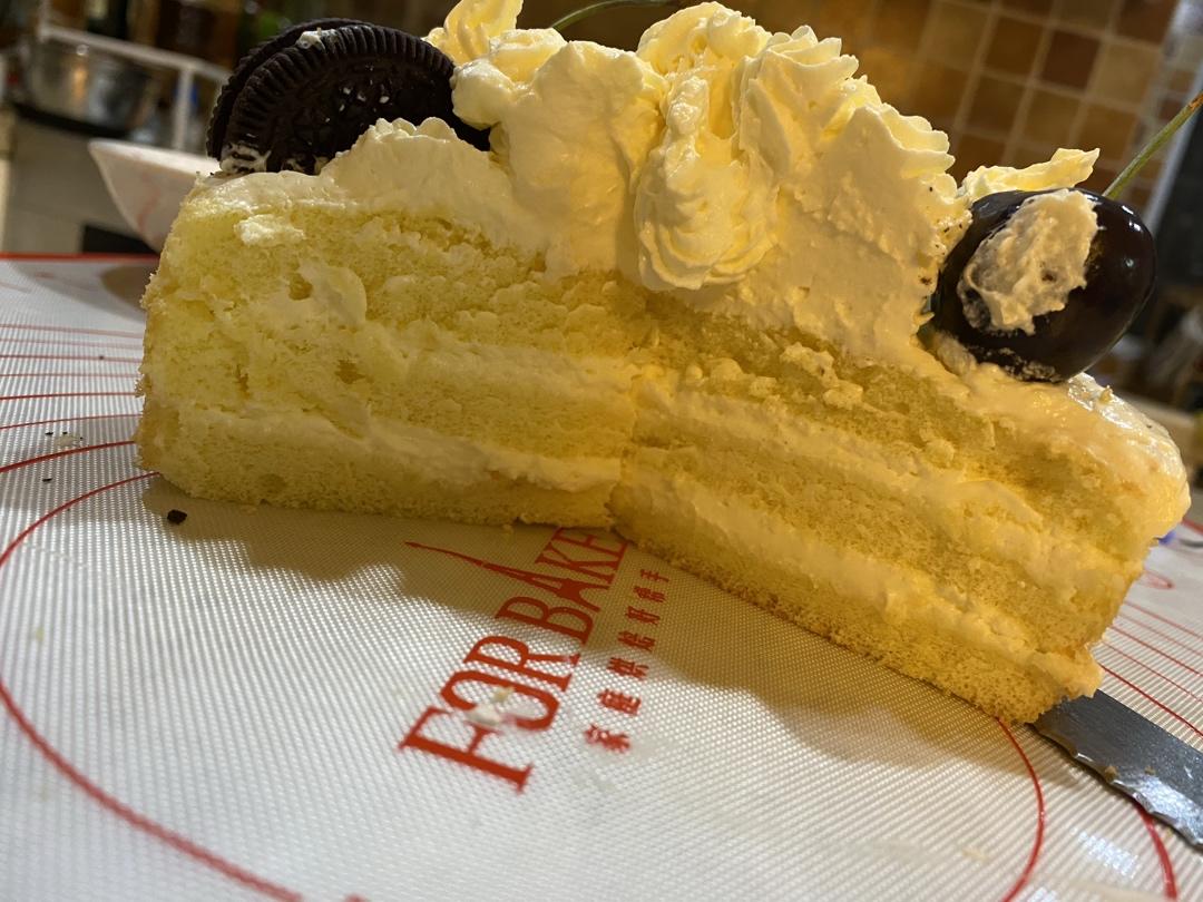 6寸&8寸戚风蛋糕（满模，不回缩，不开裂）方太烤箱（KQD50F-03A，03AE，50L）