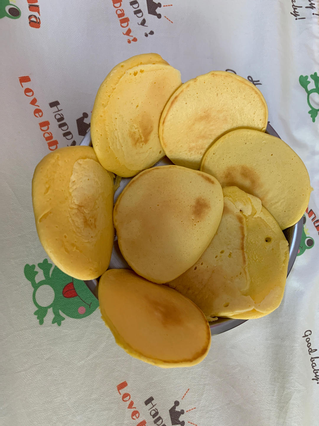 【快手辅食】桔汁松饼（12m+）