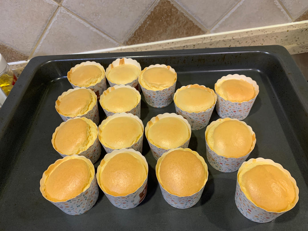 软糯杯子蛋糕不塌