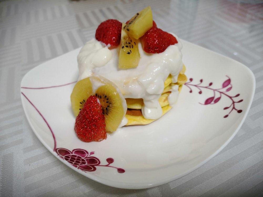 原味无油日式舒芙蕾厚松饼