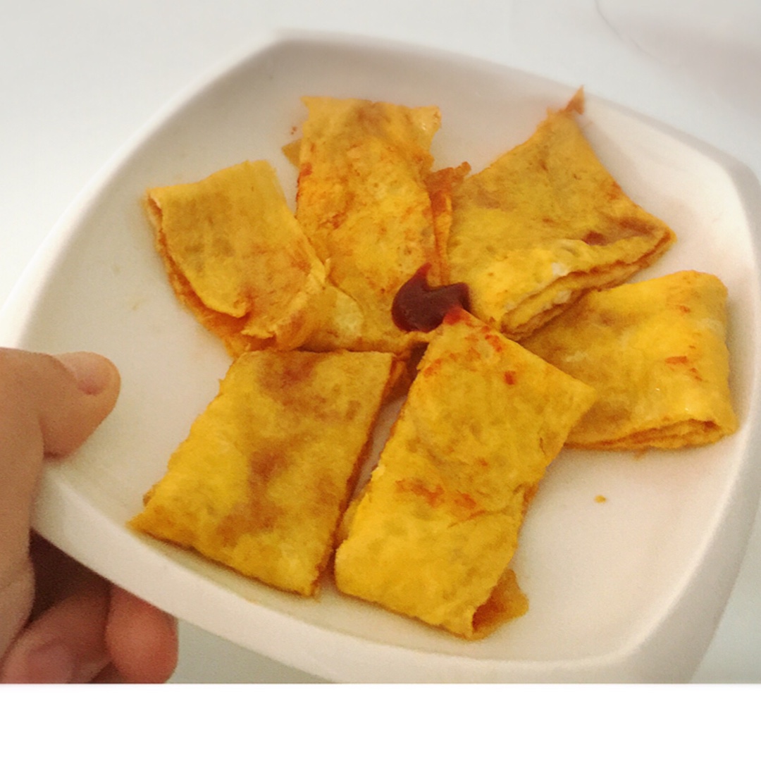 韩式辣酱鸡蛋饼