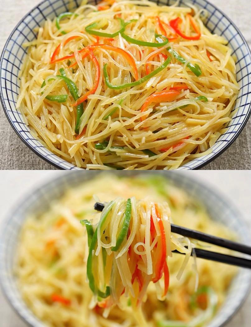青椒土豆丝