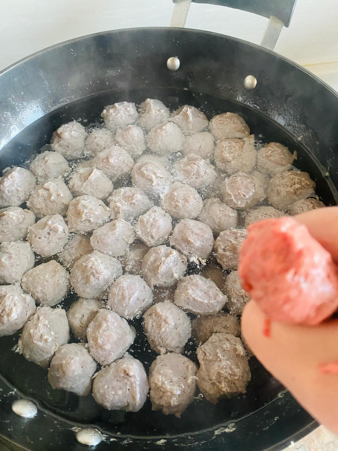 简单方便的牛肉丸
