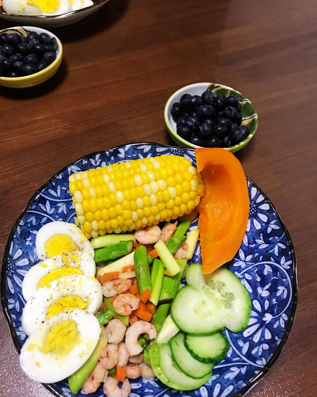 暑假健康餐打卡