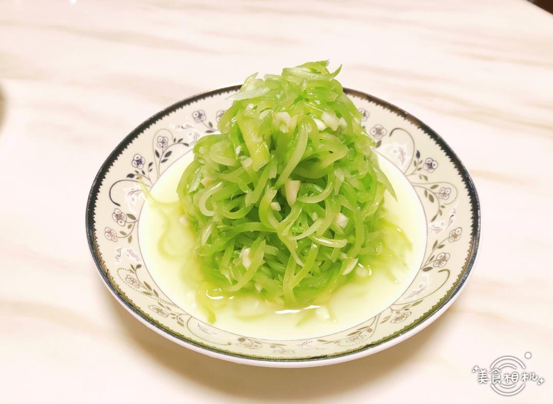 凉拌莴笋