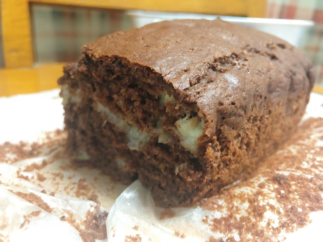 可能是最好吃的香蕉巧克力蛋糕