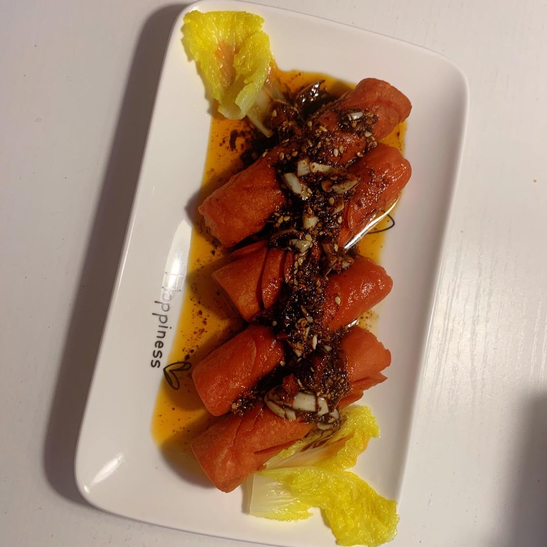 小时候的味道-炸火腿肠